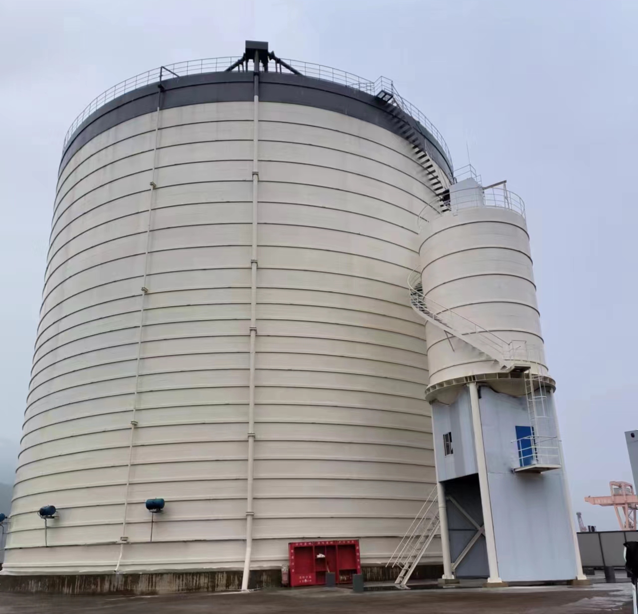 安远10万吨水泥钢板库