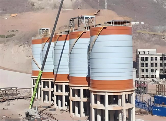 安远高架钢板仓